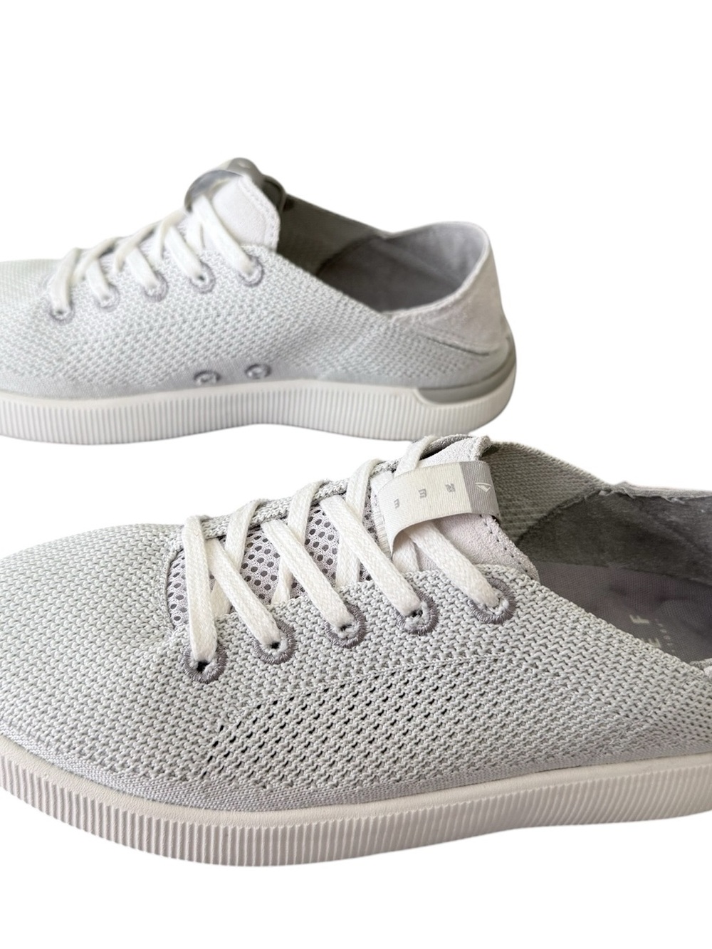 Reef Neptune Women's Knit Sneakers in Light Gray size 6.5 - Picture 5 of 12